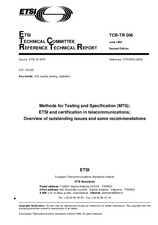 Die Norm ETSI TCRTR 006-ed.2 15.6.1996 Ansicht
