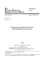 UNGÜLTIG ETSI TCRTR 018-ed.1 1.4.1994 Ansicht
