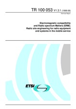 Die Norm ETSI TR 100053-V1.3.1 15.8.1998 Ansicht