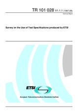 Die Norm ETSI TR 101028-V1.1.1 14.8.1997 Ansicht