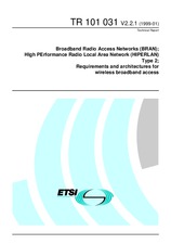 Die Norm ETSI TR 101031-V2.2.1 6.1.1999 Ansicht