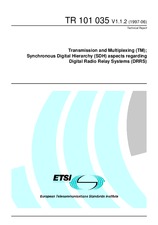 Die Norm ETSI TR 101035-V1.1.2 30.6.1997 Ansicht