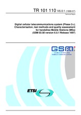 Ansicht ETSI TR 101110-V5.0.0 30.11.1997