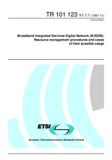 Die Norm ETSI TR 101123-V1.1.1 30.11.1997 Ansicht
