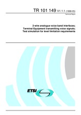 Die Norm ETSI TR 101149-V1.1.1 31.5.1998 Ansicht