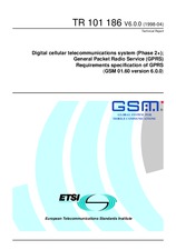 Die Norm ETSI TR 101186-V6.0.0 30.4.1998 Ansicht