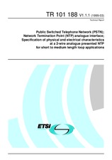 UNGÜLTIG ETSI TR 101188-V1.1.1 17.3.1999 Ansicht