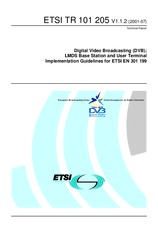 UNGÜLTIG ETSI TR 101205-V1.1.1 15.5.2001 Ansicht
