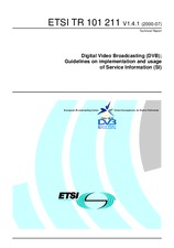Die Norm ETSI TR 101211-V1.4.1 28.7.2000 Ansicht