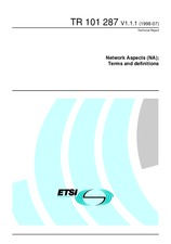 Die Norm ETSI TR 101287-V1.1.1 15.7.1998 Ansicht