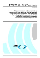 Die Norm ETSI TR 101329-7-V2.1.1 25.2.2002 Ansicht