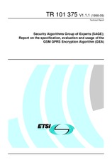 Die Norm ETSI TR 101375-V1.1.1 15.9.1998 Ansicht