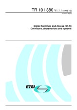 Die Norm ETSI TR 101380-V1.1.1 21.12.1998 Ansicht