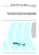 Die Norm ETSI TR 101458-V3.0.0 26.5.2000 Ansicht