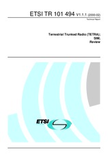 Die Norm ETSI TR 101494-V1.1.1 4.2.2000 Ansicht