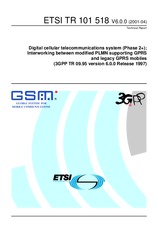 Die Norm ETSI TR 101518-V6.0.0 11.1.2002 Ansicht