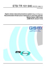 Die Norm ETSI TR 101646-V4.5.0 30.11.1999 Ansicht