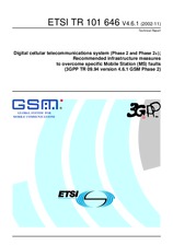 UNGÜLTIG ETSI TR 101646-V4.6.0 30.6.2002 Ansicht
