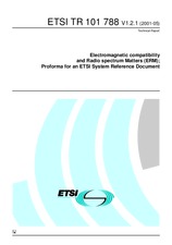 Die Norm ETSI TR 101788-V1.2.1 22.5.2001 Ansicht