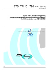 Die Norm ETSI TR 101790-V1.1.1 20.9.2001 Ansicht