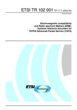 Die Norm ETSI TR 102001-V1.1.1 10.4.2003 Ansicht