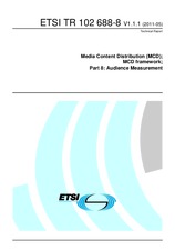 Die Norm ETSI TR 102688-8-V1.1.1 26.5.2011 Ansicht