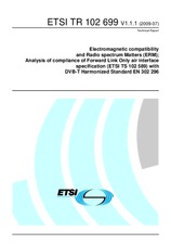 Die Norm ETSI TR 102699-V1.1.1 29.7.2009 Ansicht