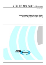 Die Norm ETSI TR 102733-V1.1.1 5.3.2010 Ansicht