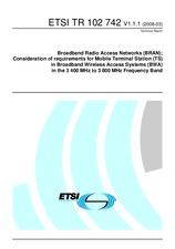 Die Norm ETSI TR 102742-V1.1.1 17.3.2008 Ansicht