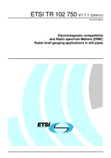 Die Norm ETSI TR 102750-V1.1.1 30.7.2008 Ansicht