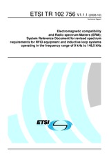Die Norm ETSI TR 102756-V1.1.1 28.10.2008 Ansicht
