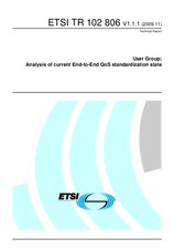 Die Norm ETSI TR 102806-V1.1.1 30.11.2009 Ansicht