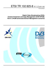 Die Norm ETSI TR 102825-8-V1.1.2 21.2.2011 Ansicht