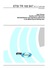 Die Norm ETSI TR 102847-V1.1.1 7.6.2010 Ansicht