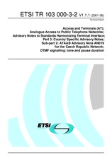 UNGÜLTIG ETSI TR 103000-3-2-V1.1.1 7.8.2001 Ansicht