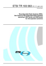 Die Norm ETSI TR 103063-V1.1.1 1.7.2011 Ansicht