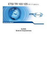 Die Norm ETSI TR 103125-V1.1.1 29.11.2012 Ansicht