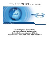 Die Norm ETSI TR 103149-V1.1.1 2.8.2013 Ansicht