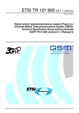 UNGÜLTIG ETSI TR 121900-V6.1.0 31.12.2003 Ansicht