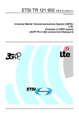 Die Norm ETSI TR 121902-V8.0.0 14.1.2009 Ansicht