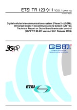 Die Norm ETSI TR 123911-V3.0.1 9.10.2001 Ansicht