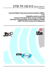 Die Norm ETSI TR 125912-V8.0.0 27.1.2009 Ansicht