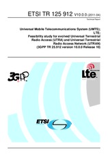 Die Norm ETSI TR 125912-V10.0.0 19.4.2011 Ansicht