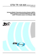 Die Norm ETSI TR 125925-V3.5.0 31.12.2004 Ansicht