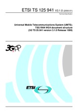 Die Norm ETSI TR 125941-V3.1.0 28.1.2000 Ansicht