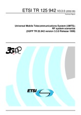Die Norm ETSI TR 125942-V3.3.0 30.6.2002 Ansicht