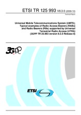 Die Norm ETSI TR 125993-V8.3.0 27.10.2009 Ansicht