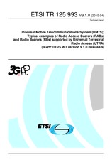 Die Norm ETSI TR 125993-V9.1.0 3.5.2010 Ansicht