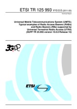 Die Norm ETSI TR 125993-V10.0.0 9.5.2011 Ansicht