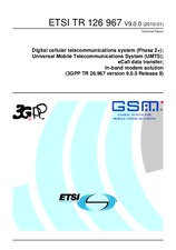 Die Norm ETSI TR 126967-V9.0.0 21.1.2010 Ansicht